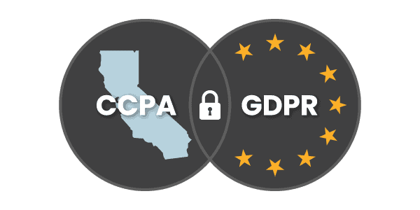 CCPA and GDPR compliance badge