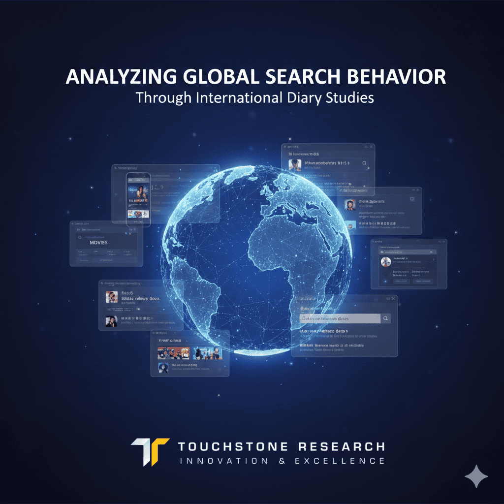 International UX Diary Study – Media & Entertainment Search Behavior
